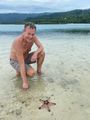 Me and a starfish