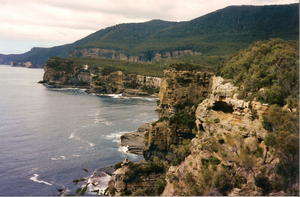 Tasman peninsula coast