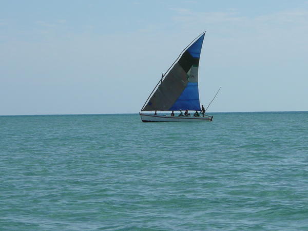 Dhow on the water