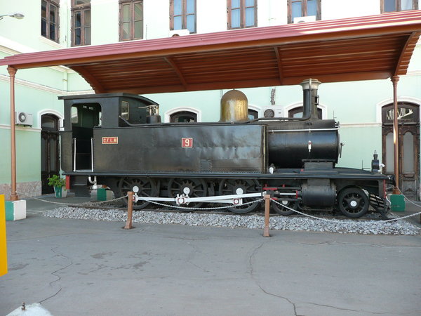 Steam engine, Maputo station