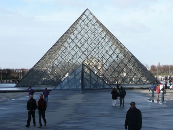 Pyramid at the Louvre, Paris