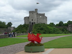 Cardiff castle, Wales