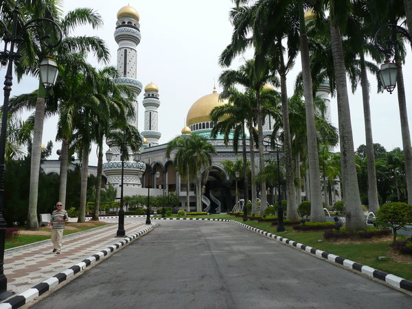 Driveway to the mosque