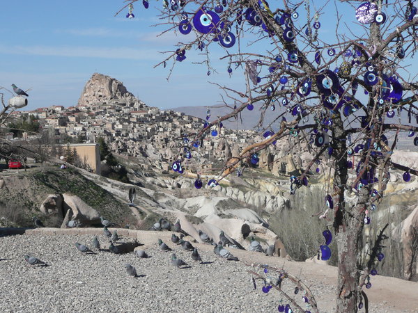 Scenery in Cappadocia