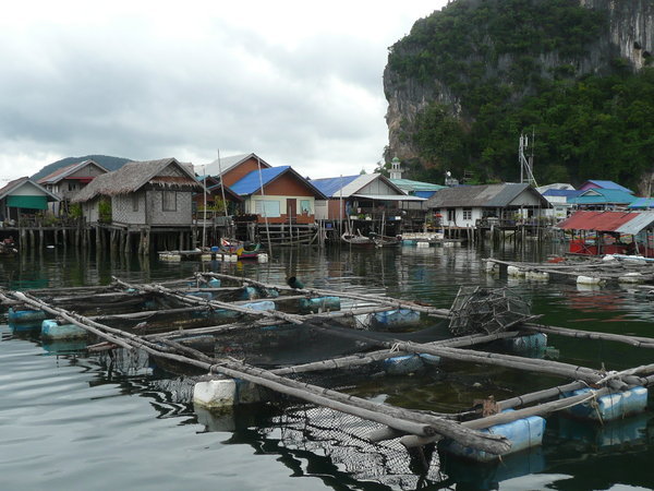 Muslim fishing village, Thailand