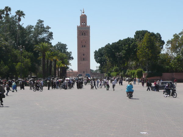 Central square, Marrakech