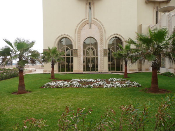 Mosque garden