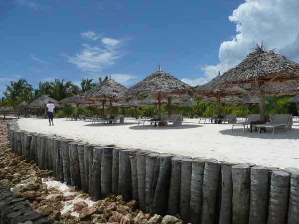 Resort on White Sand beach