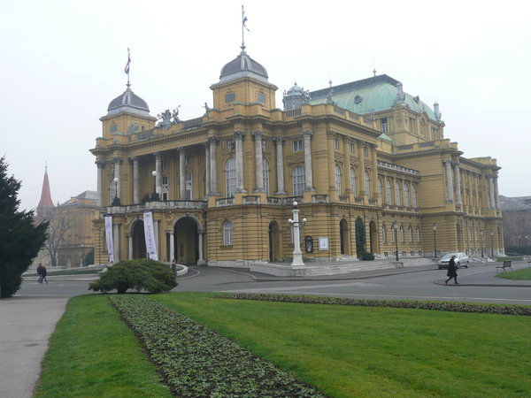 Historical building in Zagreb