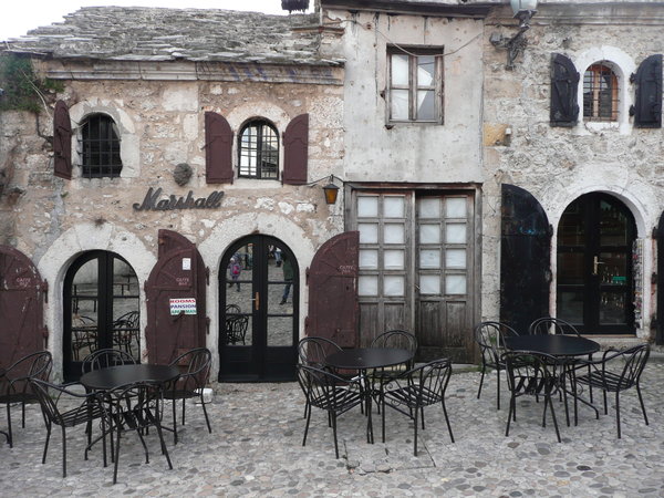 Building in Mostar's Old Town
