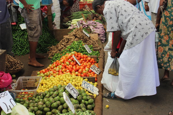 Produce at the markets