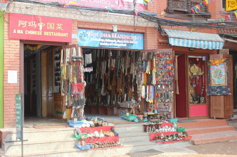 Beautiful shop in Kathmandu