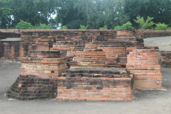 Historic ruins, Sarnath