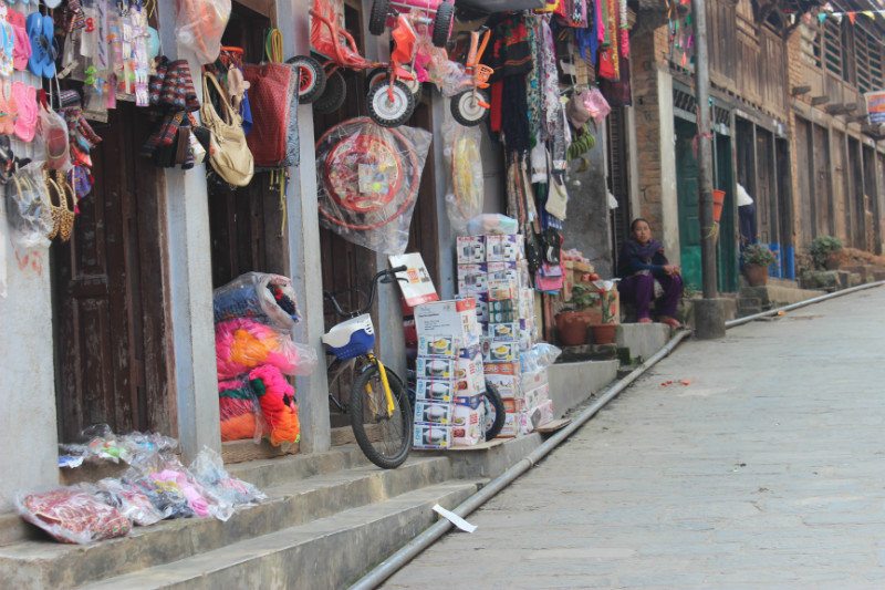 Shops in Gorkha Bazar