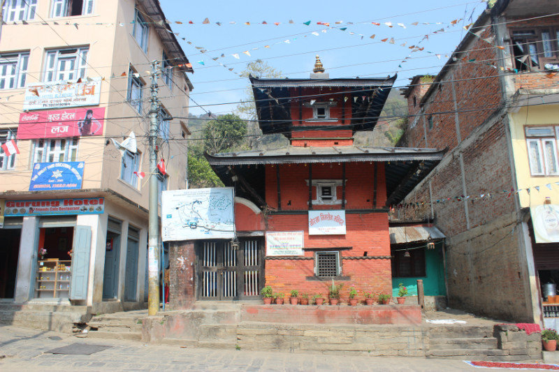 Main square, Gorkha Bazar