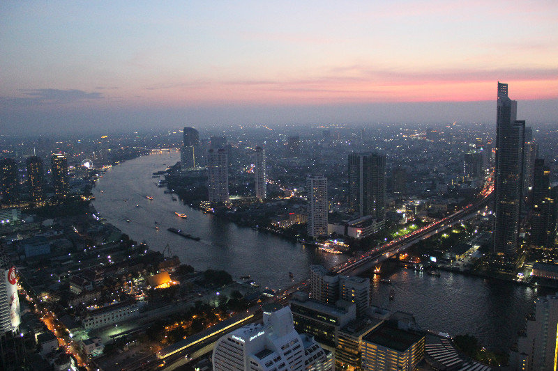 Skyline views of Bangkok