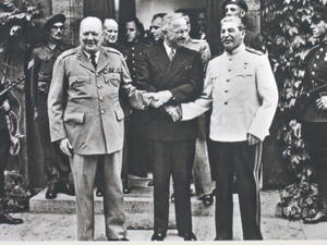 The empire dance - Photo of photo, Potsdam Conference 1945
