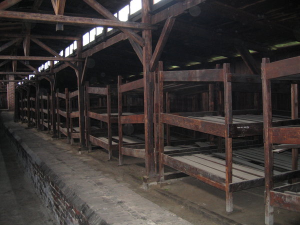 Prisoner barracks, Auschwitz