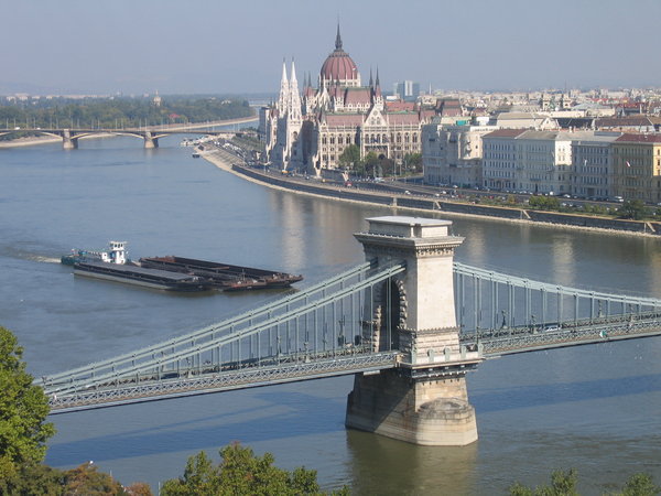 The mighty Danube river