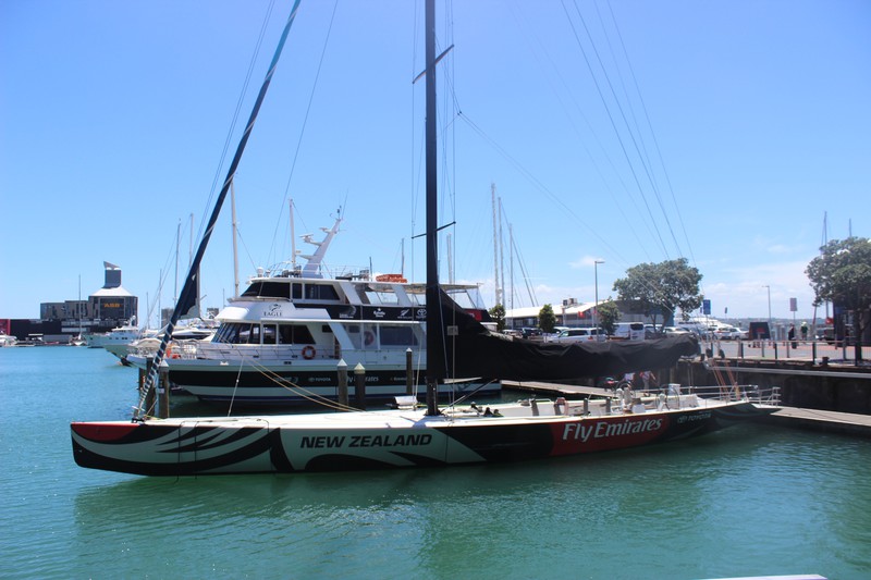 Yachts at mooring