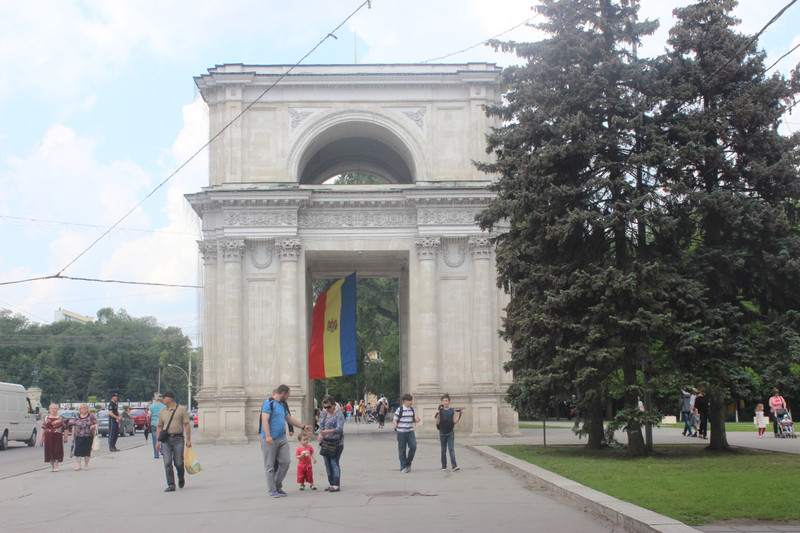 Monument in Chisinau