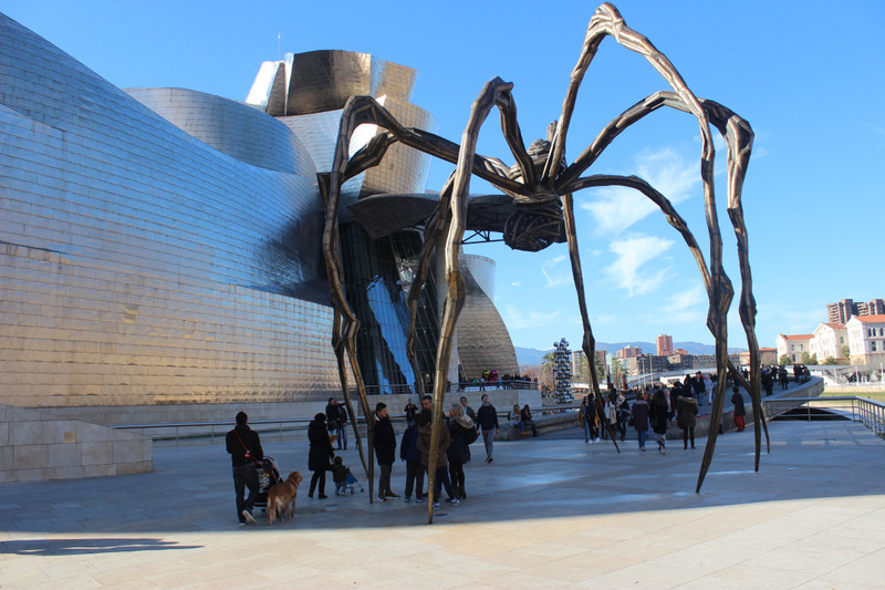 Statue at the Guggenheim