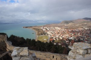 Views of Lake Ohrid