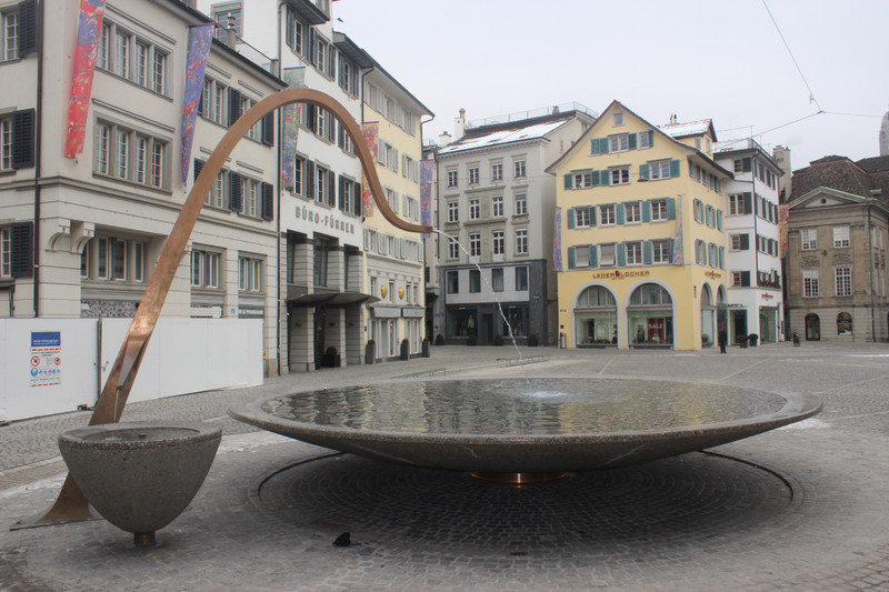 Zurich fountain