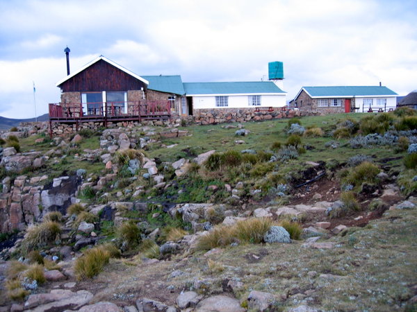 Our mountain top accommodation