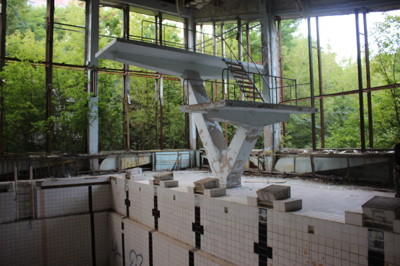 Pripyat swimming pool