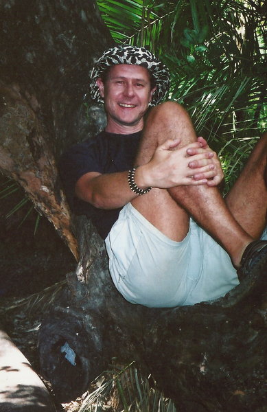 Relaxing in a tree