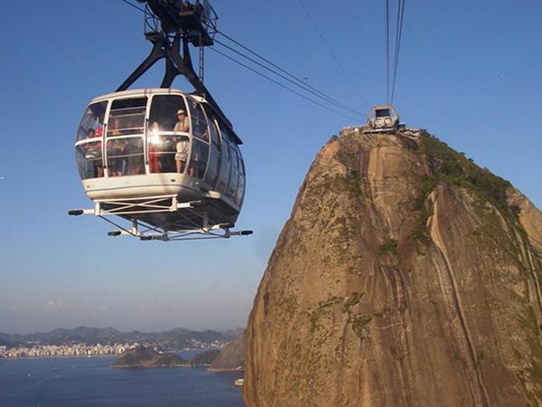 Cable car to Sugar Loaf Mountain, Rio