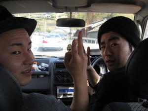 Kenji and Akihiro, our heros of the day