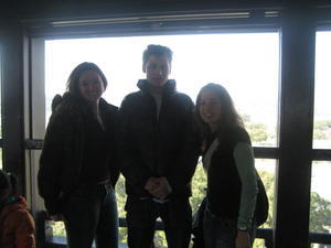Casey, Isaac, and I at the top of Kumamoto Castle