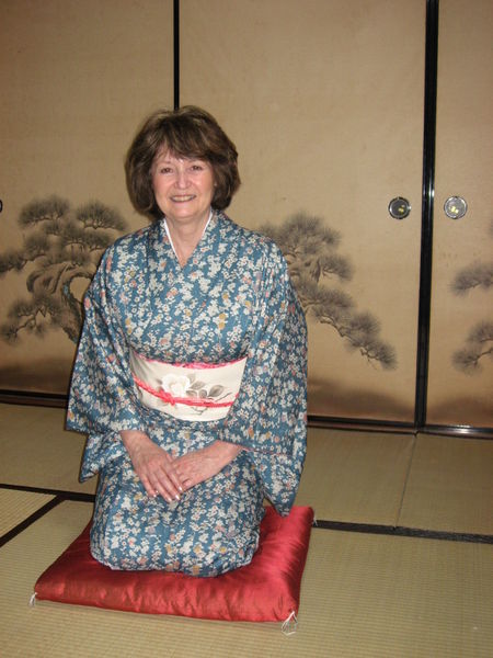 My Mom in Kimono