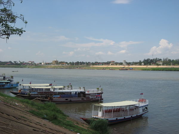 Mekong River Cruise Boats. 