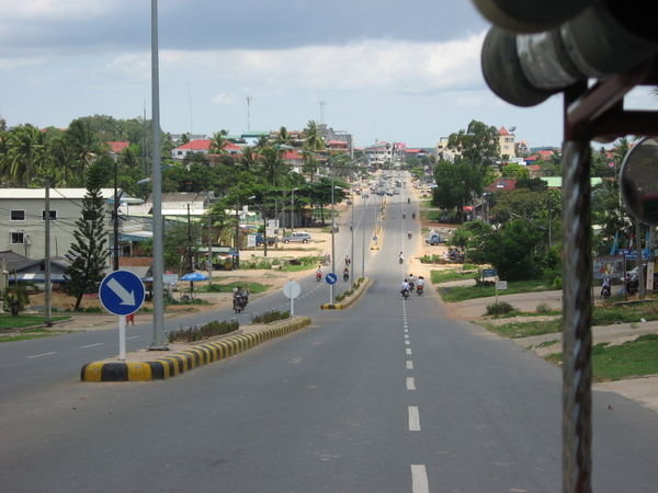 Coming into Sihanoukville