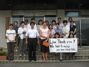 "Lisa Thank you!  We hope to enjoy your new school life."