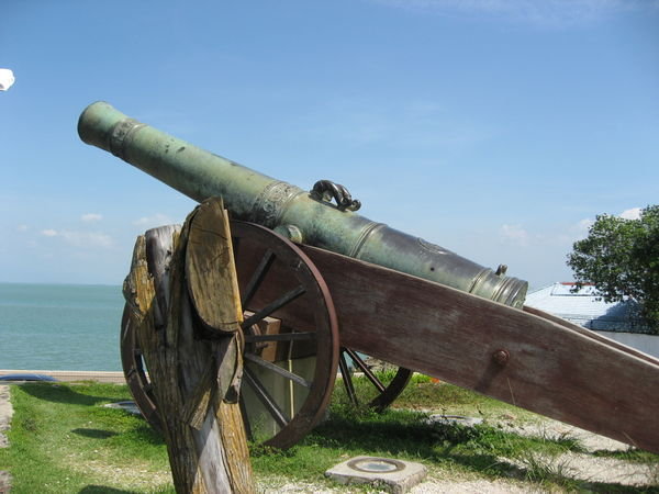 Seri Rambai, the largest cannon in Fort Cornwallis
