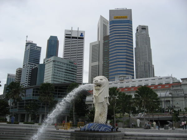 Merlion the Famous Lion of Singapore