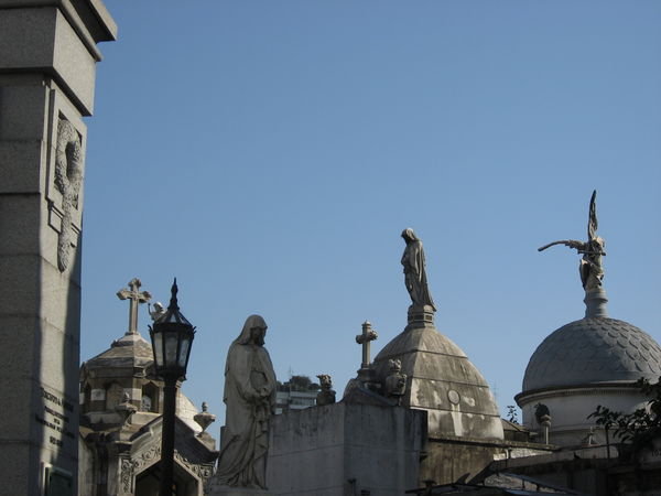 Amazing statues adorn Argentina's most posh resting place