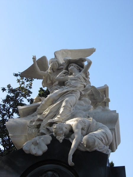 Beautiful Sculptures in Recoleta