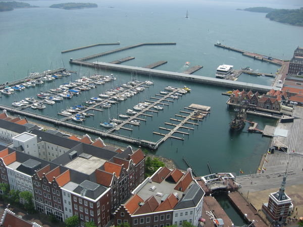 Aerial View of the Port
