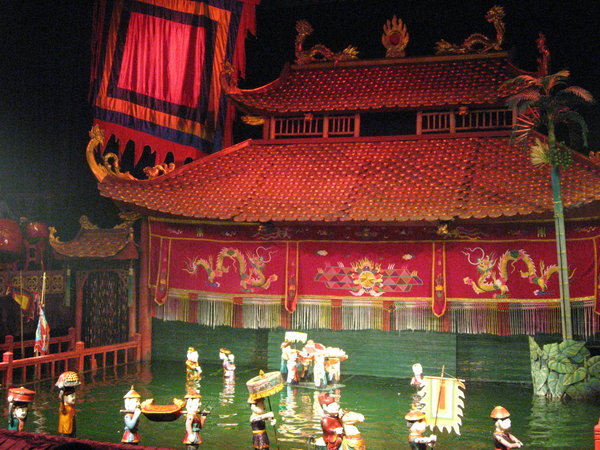 Water Puppets in Hanoi