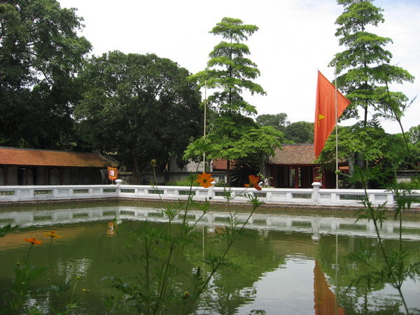 Courtyard in the Temple of Literature