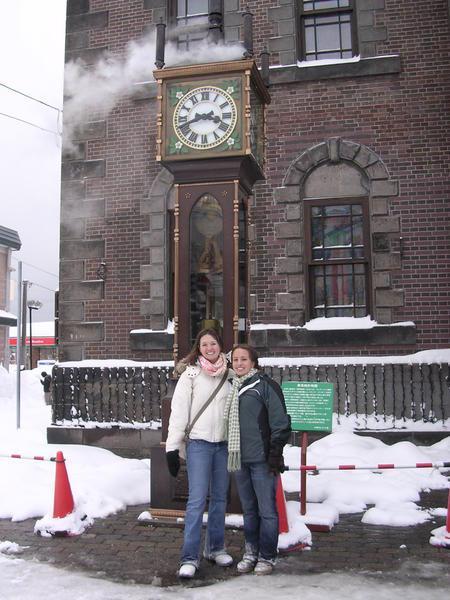 Otaru's famous clock