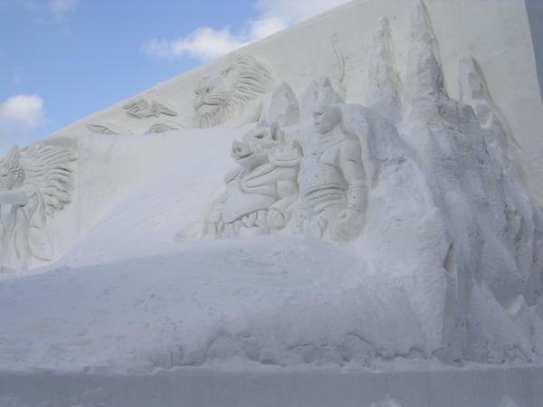Sapporo's Snow Festival:  "The Chronicals of Narnia: The Lion, the Witch, and the Wardrobe"  