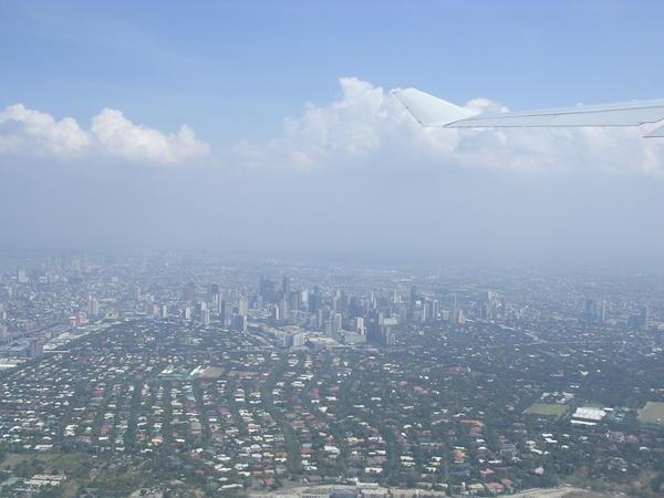 Manila from the sky
