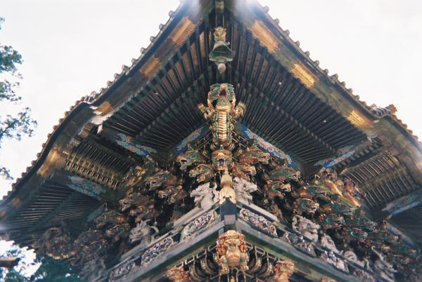 Intricate carvings at Tosho-gu Shrine