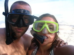 About to go snorkelling
